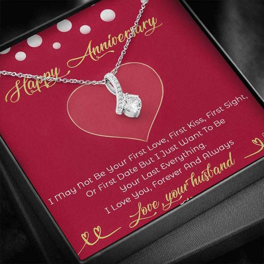 Romantic Anniversary Gift For Wife - 925 Sterling Silver Pendant For Karwa Chauth Rakva