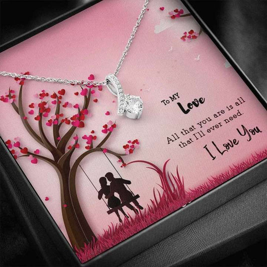 Romantic Gift To Your Love - 925 Sterling Silver Pendant For Karwa Chauth Rakva