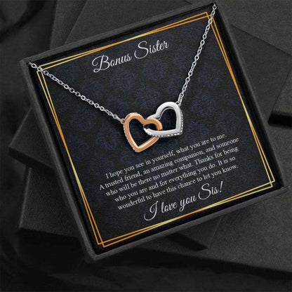 Sister Necklace, Bonus Sister Necklace, Bonus Sister Gift, Gift For Friend, Gift For Bonus Sister Rakva