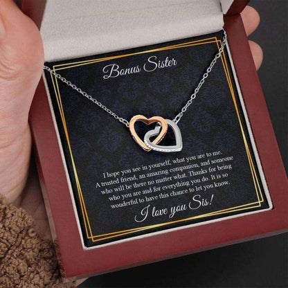 Sister Necklace, Bonus Sister Necklace, Bonus Sister Gift, Gift For Friend, Gift For Bonus Sister Rakva