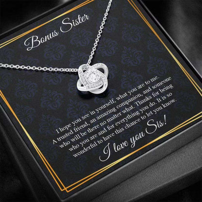 Sister Necklace, Bonus Sister Necklace, Bonus Sister Gift, Gift For Friend, Gift For Bonus Sister Rakva
