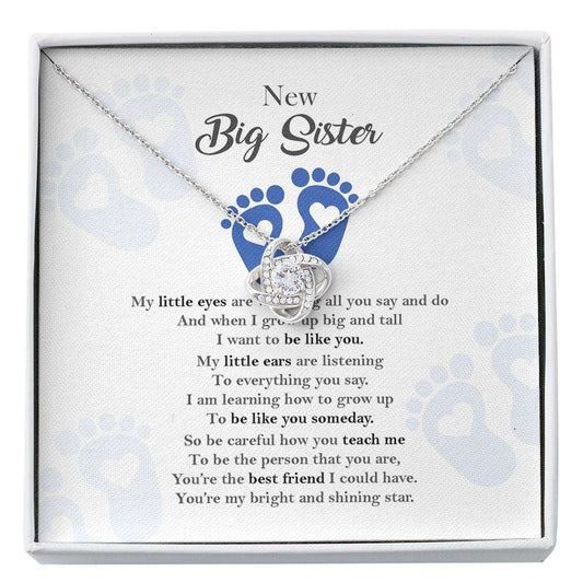Sister Necklace, New Big Sister Gifts, Big Sister Gift From New Baby, Gifts For New Big Sister, Gifts From Baby To Big Sister Gifts for Sister Rakva
