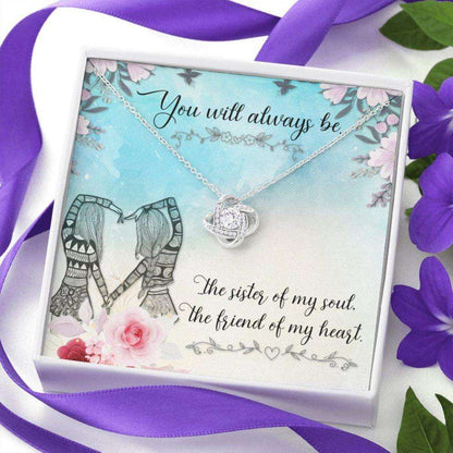 Sister Necklace, Soul Sister Best Friend Necklace, Bff, Bestie, Soul Sister, Bridesmaid Gift Gifts For Friend Rakva