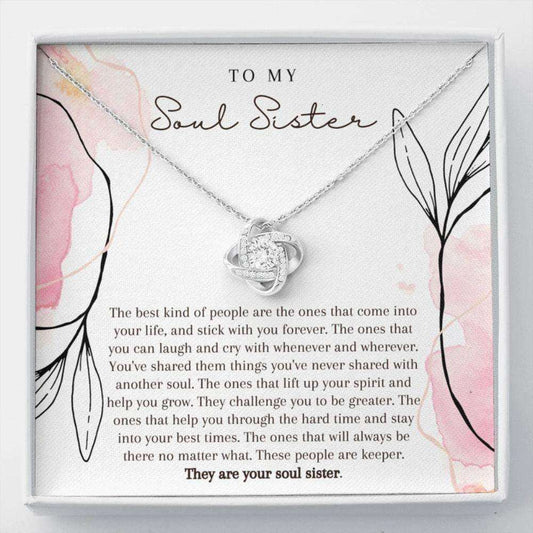 Sister Necklace, Soul Sister Necklace, Soul Sister Gift, Gift For Best Friend, Bestie Gift, Best Friend Gift, Bff Necklace Gifts For Friend Rakva