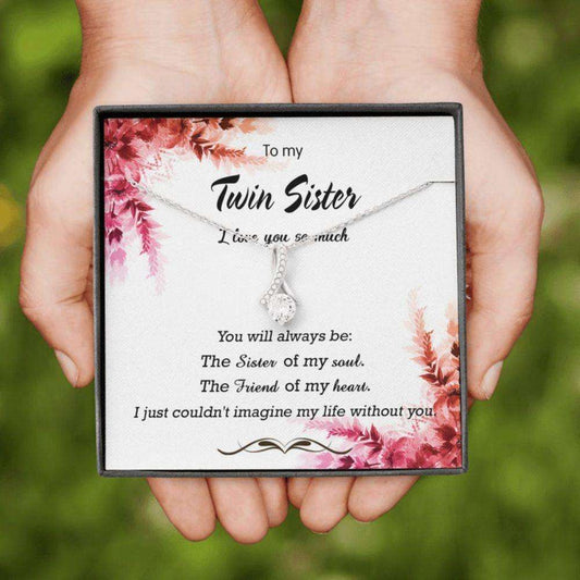 Sister Necklace, Twins Necklace, Gifts For Twins Necklace, Gift For Sister, Best Friend Gift Gifts For Friend Rakva