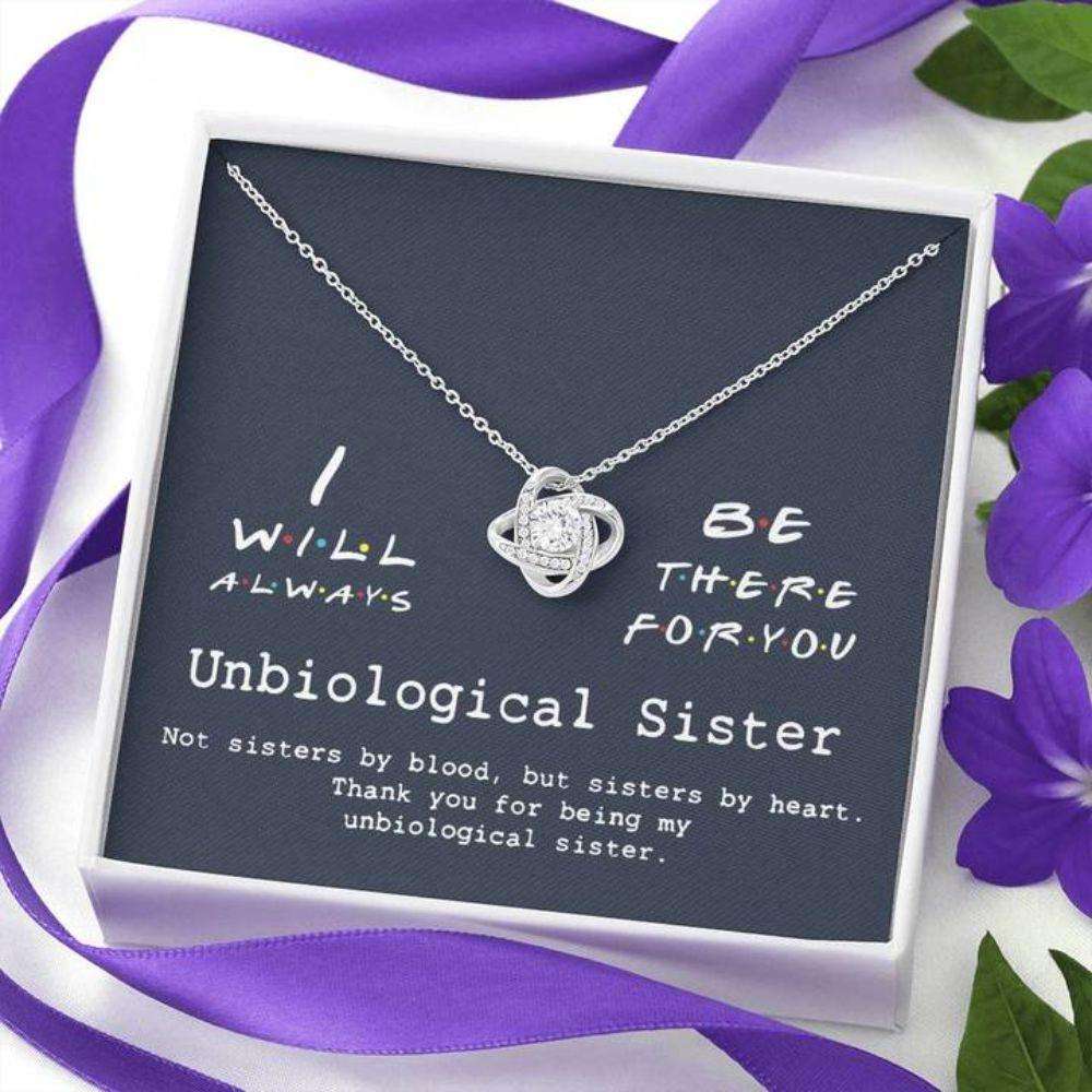 Sister Necklace, Unbiological Sister Necklace “ Best Friend Soul Sister Sister-In-Law Gift Gifts For Friend Rakva