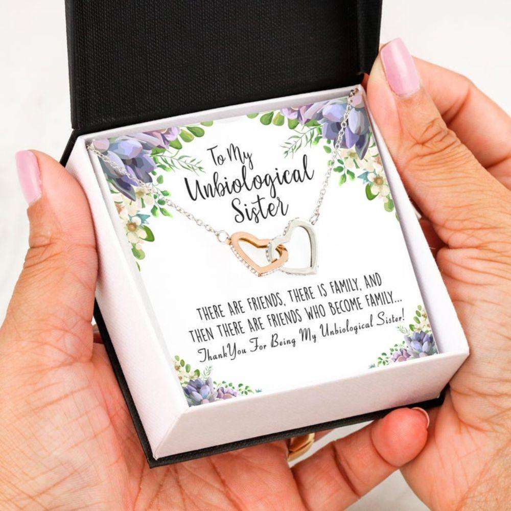 Sister Necklace, Unbiological Sister Necklace, Gift For Best Friend Soul Sister Bridesmaid Bff Gifts For Friend Rakva
