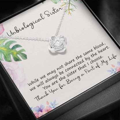Sister Necklace, Unbiological Sister Necklace, Gift For Best Friend Soul Sister Bridesmaid Bff Sister In Law Gifts For Friend Rakva