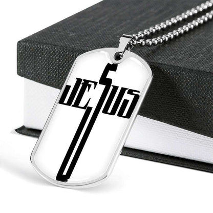 Son Dog Tag, Custom Luxury Christian Dog Tag Military Chain Necklace For Son Dog Tag Gifts For Son Rakva