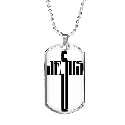 Son Dog Tag, Custom Luxury Christian Dog Tag Military Chain Necklace For Son Dog Tag Gifts For Son Rakva