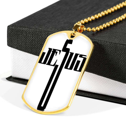 Son Dog Tag, Custom Luxury Christian Dog Tag Military Chain Necklace For Son Dog Tag Gifts For Son Rakva