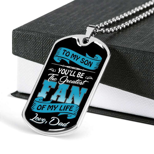 Son Dog Tag, Custom Picture Dog Tag For Son, Gift For Son, Son Necklace, Father And Son Dog Tag-135 Gifts For Son Rakva