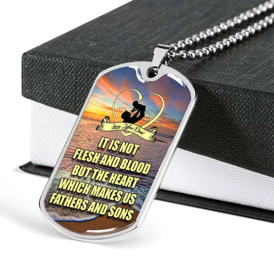 Son Dog Tag, Custom Picture Dog Tag For Son, Gift For Son, Son Necklace, Father And Son Dog Tag-151 Gifts For Son Rakva
