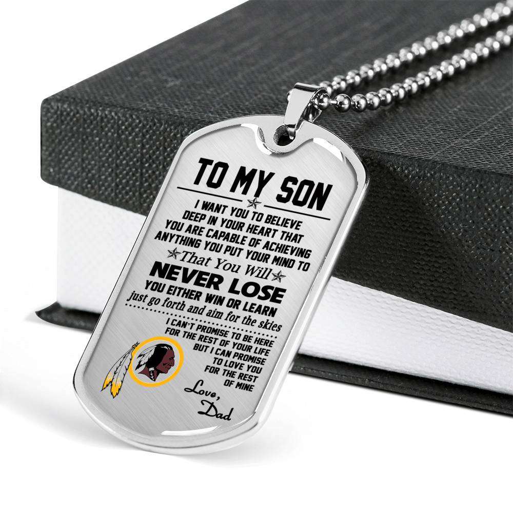 Son Dog Tag, Custom Picture Dog Tag For Son, Gift For Son, Son Necklace, Father And Son Dog Tag-159 Gifts For Son Rakva