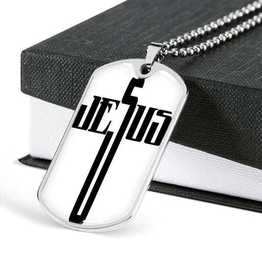 Son Dog Tag, Custom Picture Luxury Christian Dog Tag Military Chain Necklace For Son Dog Tag Rakva