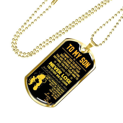 Son Dog Tag, Dog Tag For Son, Gift For Son, Son Necklace, Father And Son Dog Tag-122 Gifts For Son Rakva