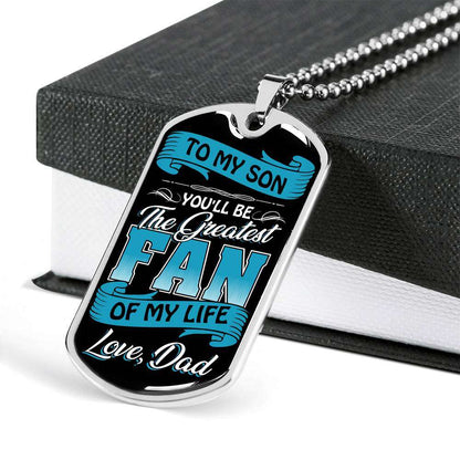 Son Dog Tag, Dog Tag For Son, Gift For Son, Son Necklace, Father And Son Dog Tag-149 Gifts For Son Rakva