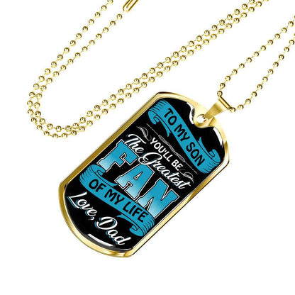 Son Dog Tag, Dog Tag For Son, Gift For Son, Son Necklace, Father And Son Dog Tag-149 Gifts For Son Rakva