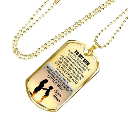 Son Dog Tag, Dog Tag For Son, Gift For Son, Son Necklace, Father And Son Dog Tag-32 Gifts For Son Rakva