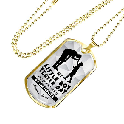 Son Dog Tag, Dog Tag For Son, Gift For Son, Son Necklace, Father And Son Dog Tag-52 Gifts For Son Rakva