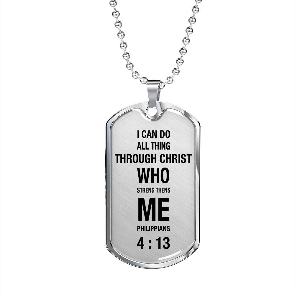 Son Dog Tag, Dog Tag Text Cross, Gift For Son Dog Tag Necklace-3 Gifts For Son Rakva