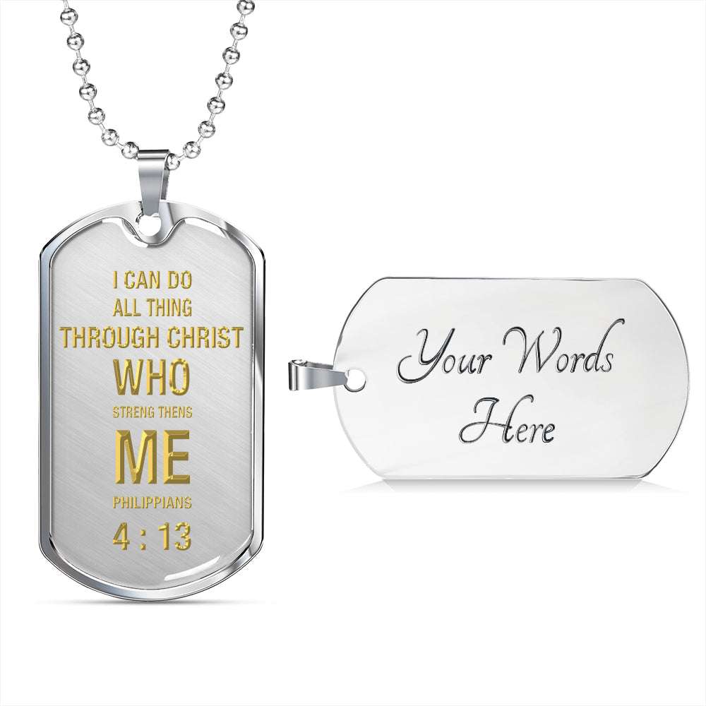 Son Dog Tag, Dog Tag Text Cross, Gift For Son Dog Tag Necklace-4 Gifts For Son Rakva