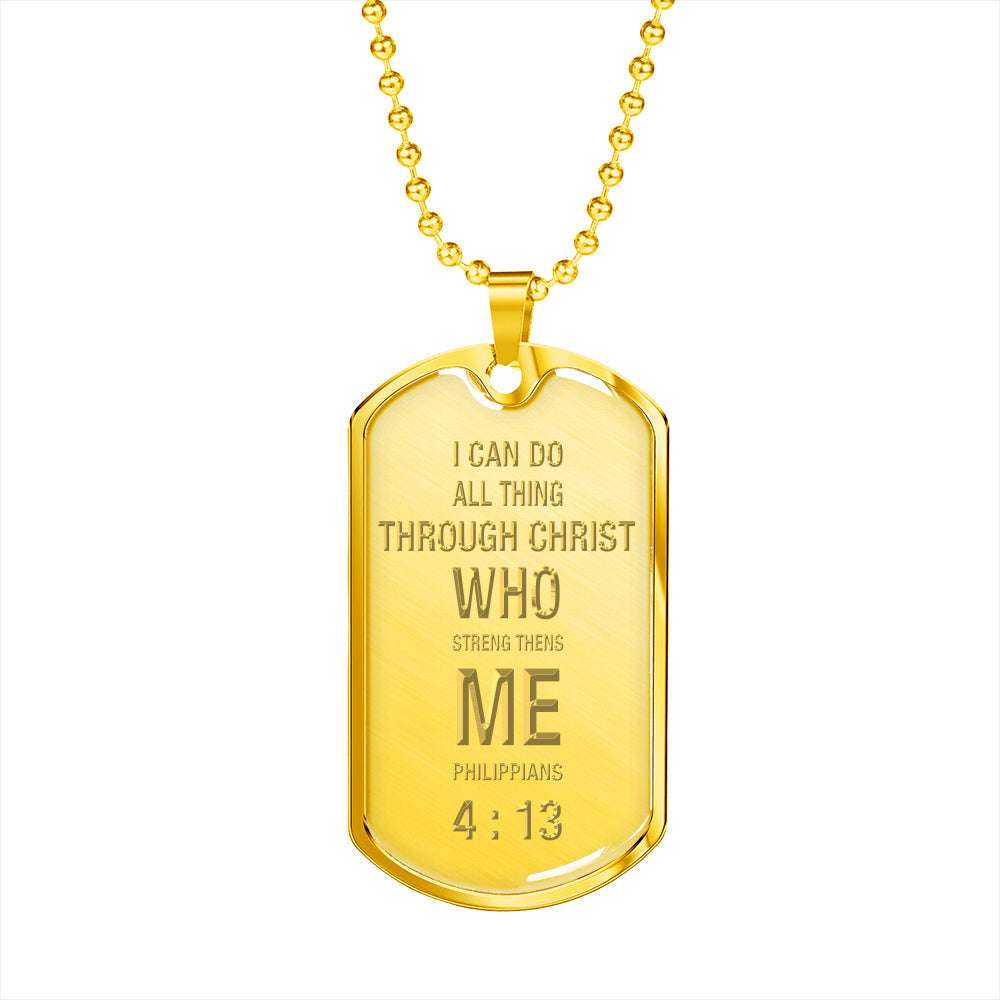 Son Dog Tag, Dog Tag Text Cross, Gift For Son Dog Tag Necklace-4 Gifts For Son Rakva