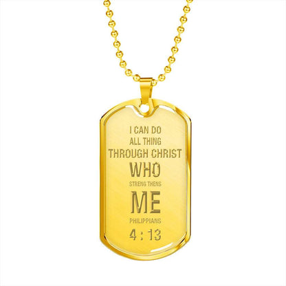 Son Dog Tag, Dog Tag Text Cross, Gift For Son Dog Tag Necklace-4 Gifts For Son Rakva