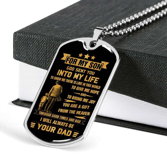 Son Dog Tag, Gift For Son Birthday, Dog Tags For Son, Engraved Dog Tag For Son, Father And Son Dog Tag-30 Gifts For Son Rakva