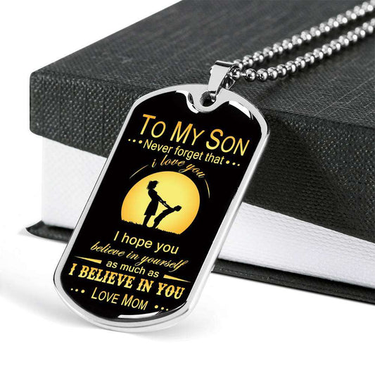 Son Dog Tag, Gift For Son Birthday, Dog Tags For Son, Engraved Dog Tag For Son, Father And Son Dog Tag-31 Gifts For Son Rakva