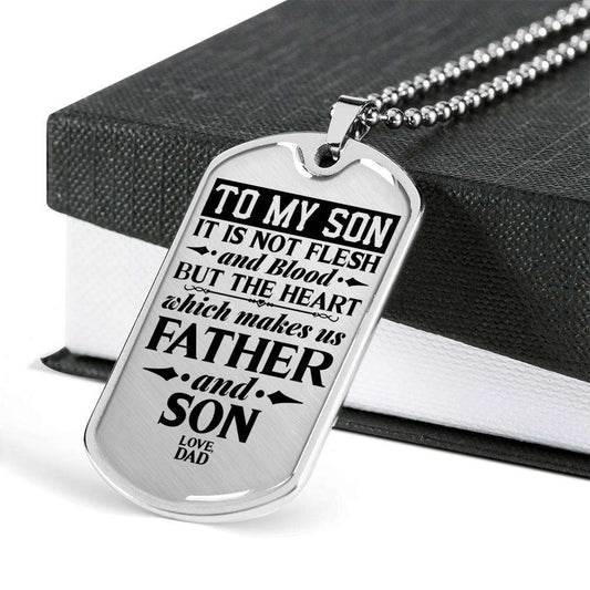 Son Dog Tag, Gift For Son Birthday, Dog Tags For Son, Engraved Dog Tag For Son, Father And Son Dog Tag-91 Gifts For Son Rakva