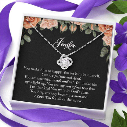 Son’S Girlfriend Necklace Gift, Beautiful Jewelry Gift For Son’S Girlfriend, Personalized Gift For Sons Girlfriend Rakva