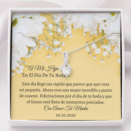 Spanish Bride Necklace “ Novia Regalo De Padre “ Latino Child Wedding “ Necklace Gift Bride “ Latina Bride Necklace Rakva