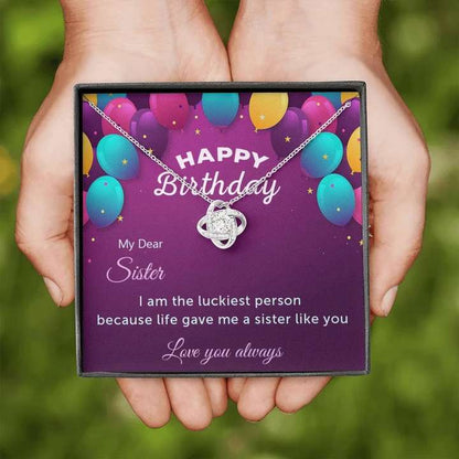 Special Birthday Gift For Sister - 925 Sterling Silver Pendant Gifts for Sister Rakva