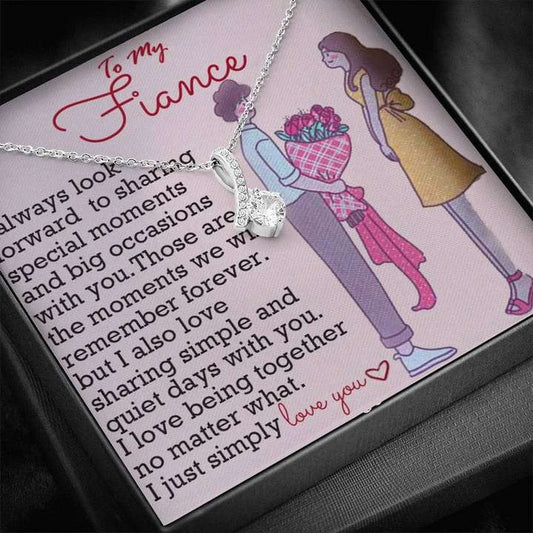 Special Gift For Fiancã© Female - 925 Sterling Silver Pendant Gifts for Future Wife / fiance Rakva