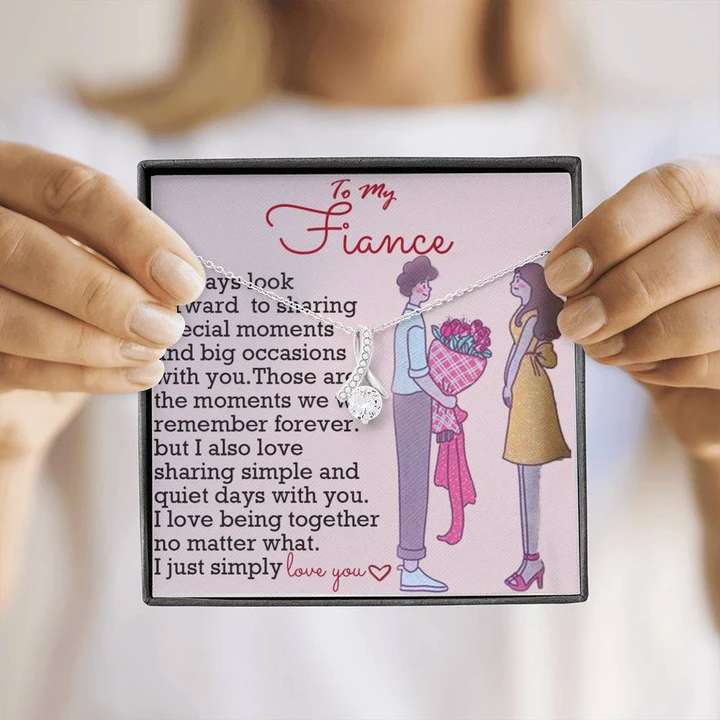 Special Gift For Fiancã© Female - 925 Sterling Silver Pendant Gifts for Future Wife / fiance Rakva