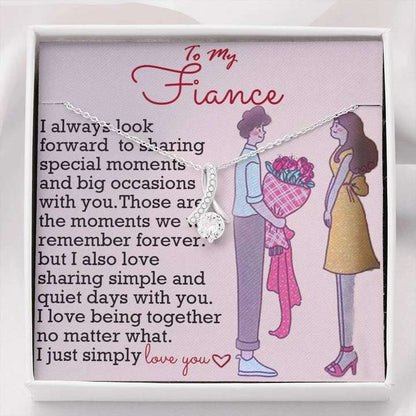 Special Gift For Fiancã© Female - 925 Sterling Silver Pendant Gifts for Future Wife / fiance Rakva