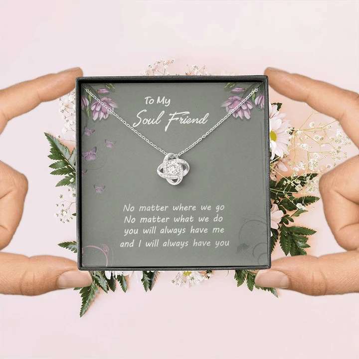 Special Gift For Girl Bestfriend - Pure Silver Pendant & Message Card | Combo Gift Box Gifts For Friend Rakva