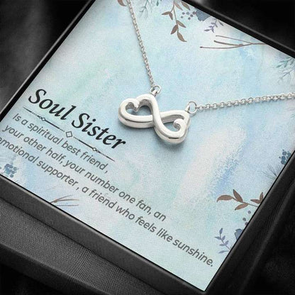 Special Gift For Soul Sister/Female Best Friend - 925 Sterling Silver Pendant Gifts For Friend Rakva