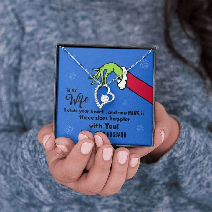 Special Gift For Wife With Quote - 925 Sterling Silver Pendant For Karwa Chauth Rakva