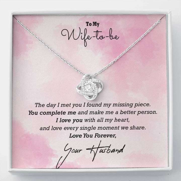 Special Romantic Gift For Fiance Female - Pure Silver Pendant & Message Card | Combo Gift Box Rakva