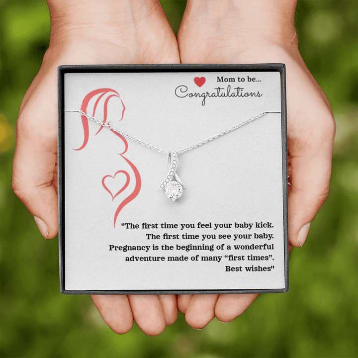 Special Silver Gift For Mom-To-Be - 925 Sterling Silver Pendant Gifts For Mom To Be (Future Mom) Rakva