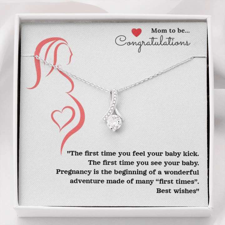 Special Silver Gift For Mom-To-Be - 925 Sterling Silver Pendant Gifts For Mom To Be (Future Mom) Rakva