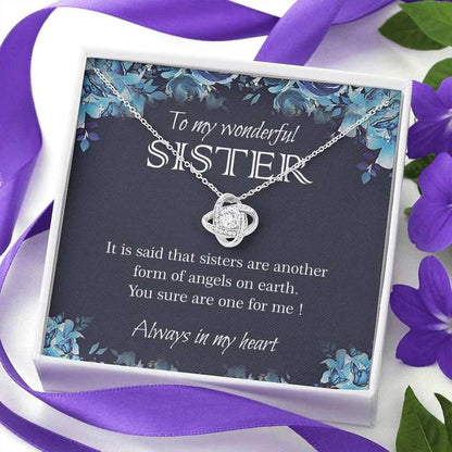 Special Sister Gift - 925 Sterling Silver Pendant Gifts for Sister Rakva