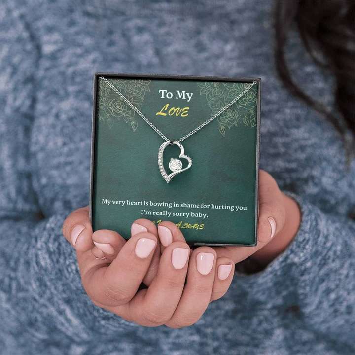 Special Sorry Gift For Girlfriend/Wife- 925 Sterling Silver Pendant For Karwa Chauth Rakva