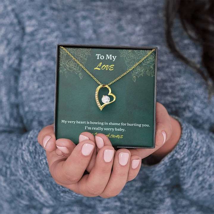 Special Sorry Gift For Girlfriend/Wife- 925 Sterling Silver Pendant For Karwa Chauth Rakva