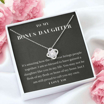 Stepdaughter Necklace, Bonus Daughter Necklace, Birthday Graduation Christmas Gift For Bonus Daughter Stepdaughter Dughter's Day Rakva