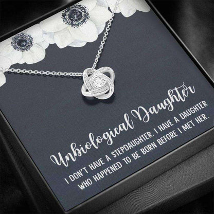 Stepdaughter Necklace, Unbiological Daughter Bonus Daughter Stepdaughter Gift Dughter's Day Rakva