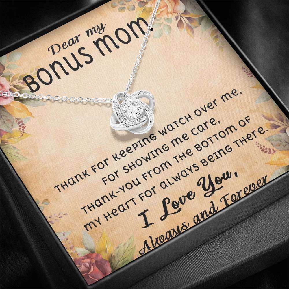 Stepmom Necklace, Bonus Mom Gift Necklace, Gift For Bonus Mom, Stepmom, Stepmother, Second Mom Rakva