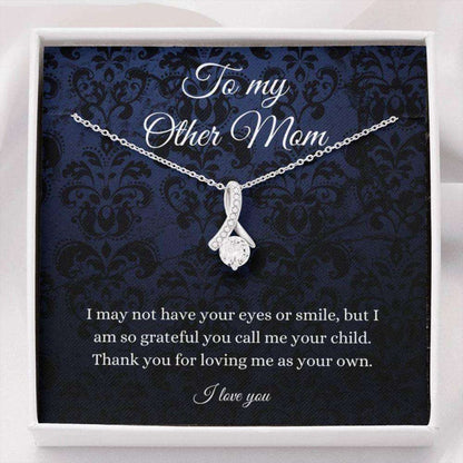 Stepmom Necklace, To My Other Mom Necklace, Mothers Day Gift For Stepmom, Bonus Mom, Second Mom, Wedding Gifts for Mother (Mom) Rakva